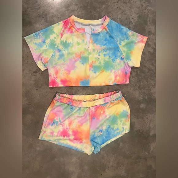 Pants - Two piece short set